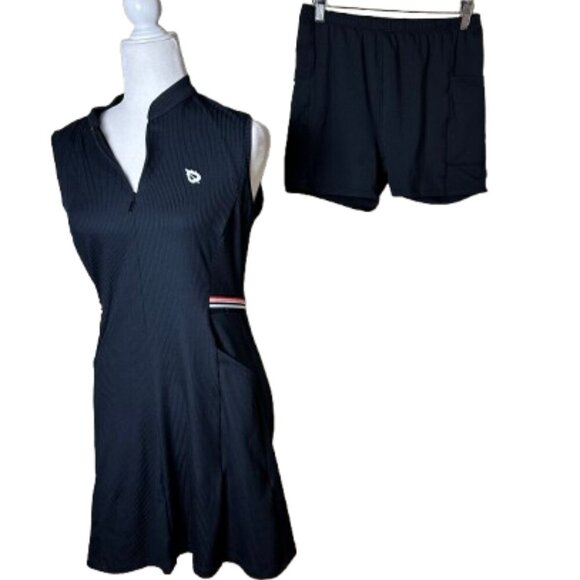 BALEAF Tennis Golf pickleball Dress w SHorts Cut Out Size Medium Athletic - Picture 1 of 9